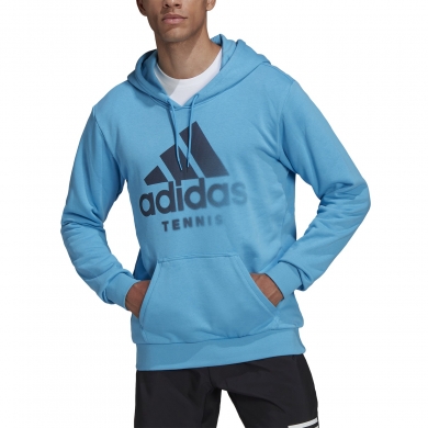 adidas Bluza z kapturem Hoody Category Graphic (mieszanka bawełny) jasnoniebieska męska